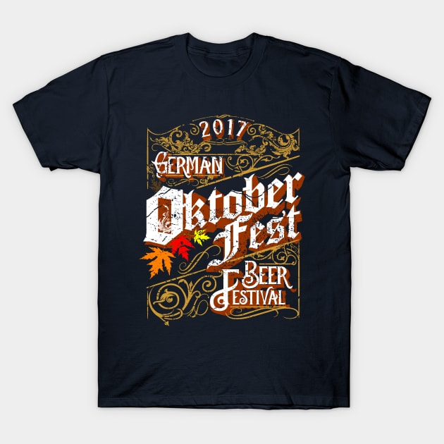 Vintage look Oktoberfest 2017 T-Shirt by Styleuniversal